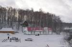 Новосибирский биатлонный комплекс. Корпус тестирования лыж (3 картинки)