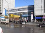 Торговые павильоны компании "Евросеть" в застройке г. Новосибирска (6 картинок)