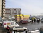 Торговый павильон на пересечении Гусинобродского шоссе и ул. Волочаевской в г. Новосибирске
