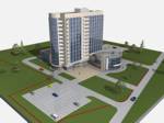 Гостиничный комплекс по улице Лебедевского в Заельцовском районе г. Новосибирска. (6 картинок)